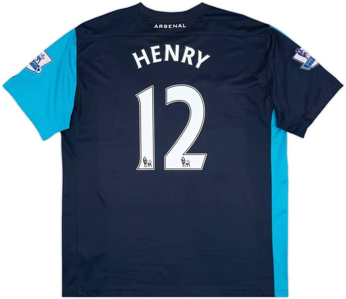 2011-12 Arsenal Away Shirt Henry #12 - 7/10 - (XL)