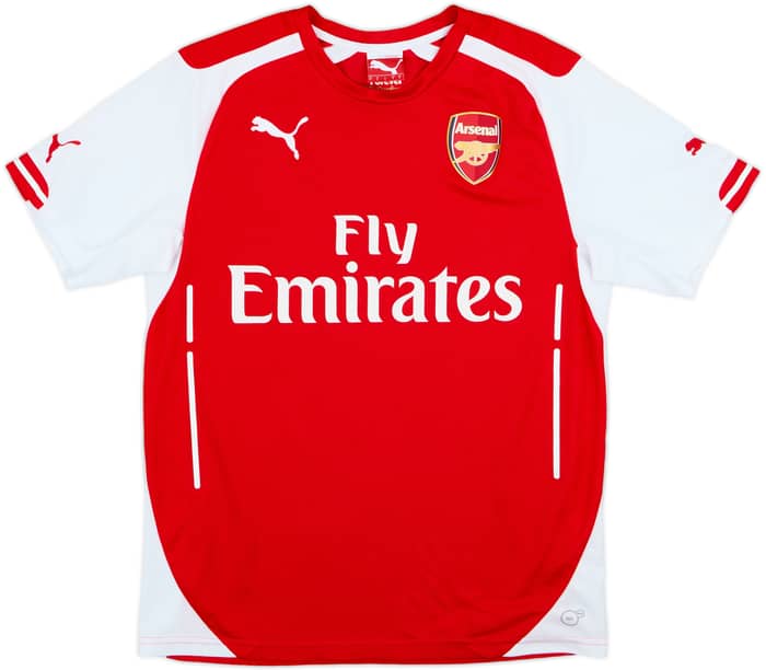 2014-15 Arsenal Home Shirt Giroud #12 - 6/10 - (S)