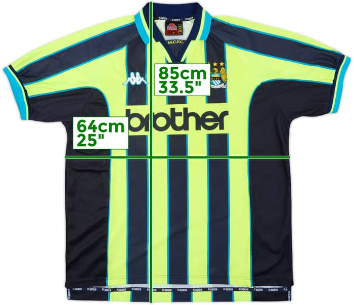 1998-99 Manchester City Away Shirt - 8/10 - (XXL)