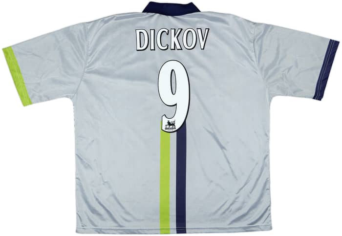 2000-02 Manchester City Away Shirt Dickov #9 - 9/10 - (XXL)
