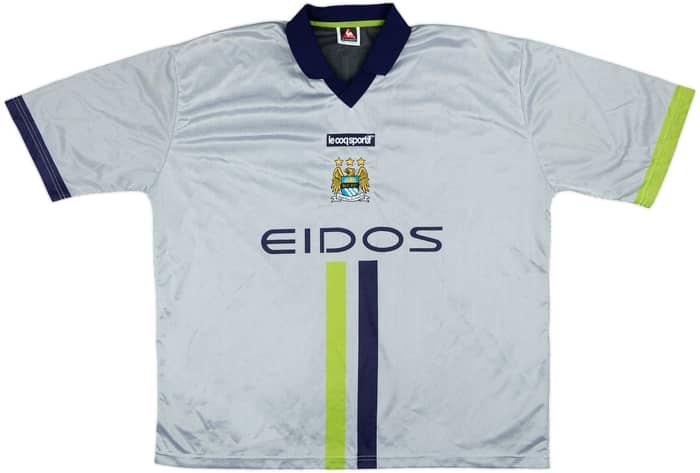 2000-02 Manchester City Away Shirt Dickov #9 - 9/10 - (XXL)