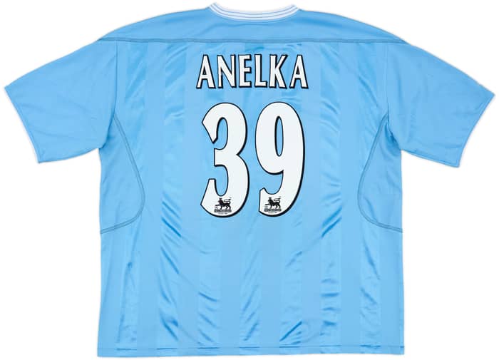2003-04 Manchester City Home Shirt Anelka #39 - 7/10 - (XXL)