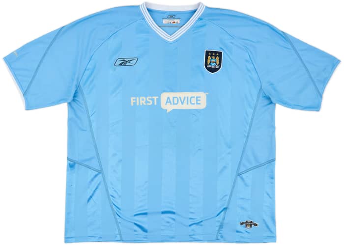 2003-04 Manchester City Home Shirt Anelka #39 - 7/10 - (XXL)