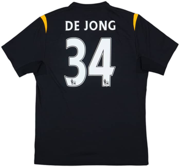 2009-10 Manchester City Away Shirt De Jong #34 - 6/10 - (L)
