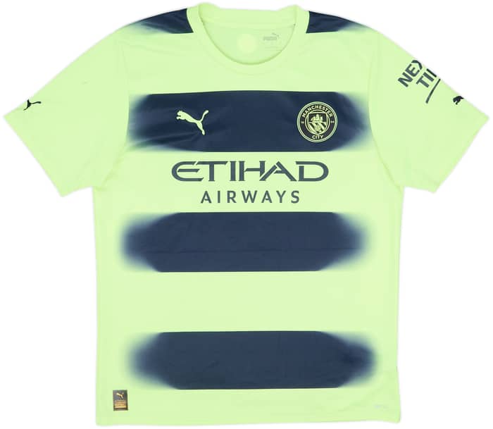 2022-23 Manchester City Third Shirt Haaland #9 - 7/10 - (L)