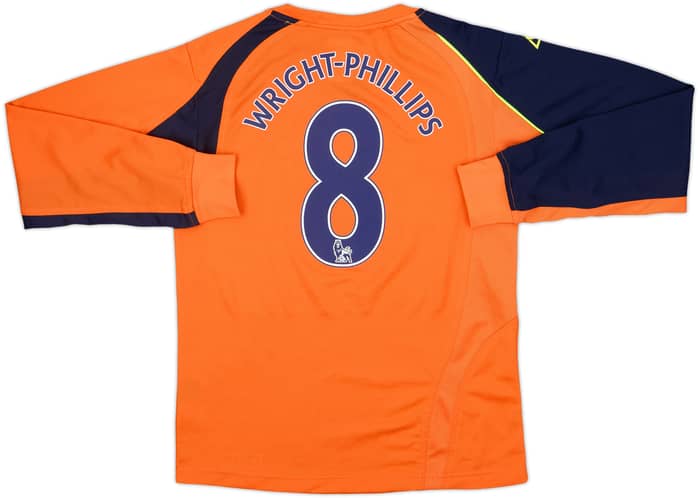 2008-09 Manchester City Third L/S Shirt Wright-Phillips #8 - 9/10 - (XL.Boys)