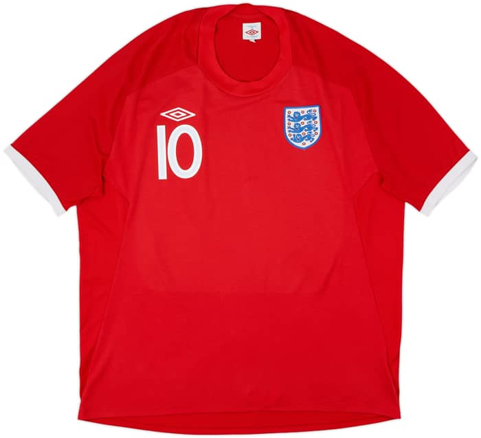 2010-11 England Away Shirt Rooney #10 - 10/10 - (XXL)