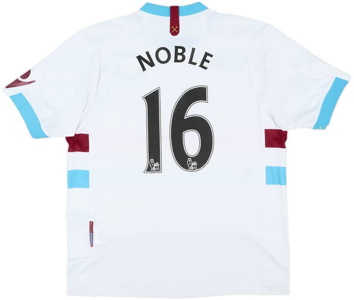 2010-12 West Ham Away Shirt Noble #16 - 9/10 - (L)