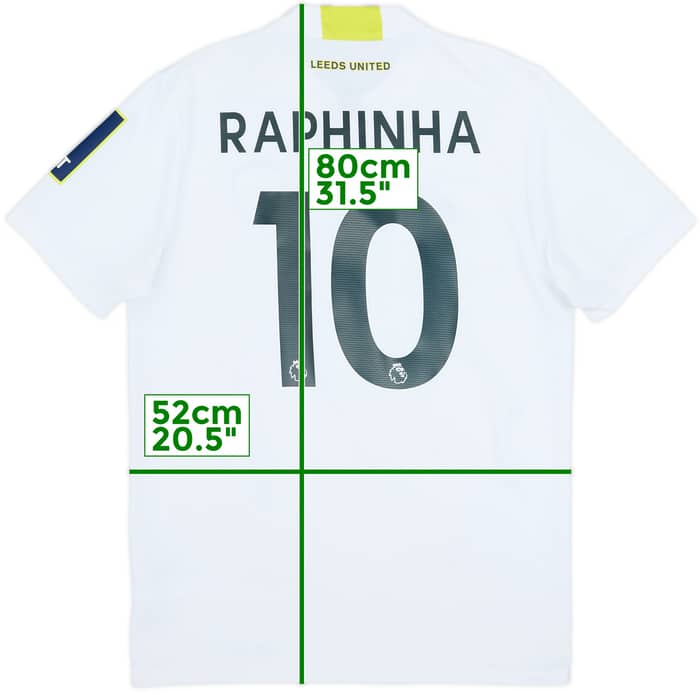 2021-22 Leeds United Home Shirt Raphinha #10 - 8/10 - (M)