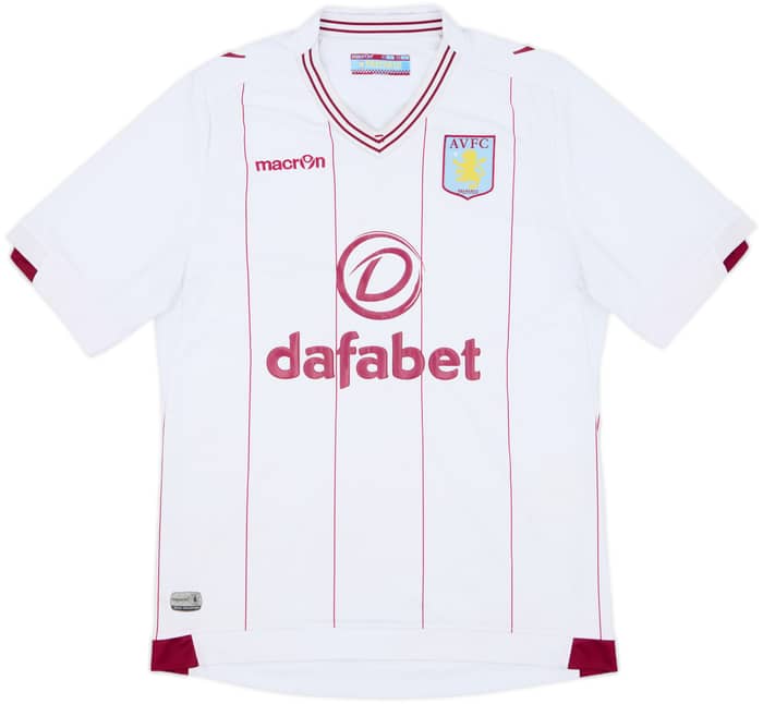 2014-15 Aston Villa Away Shirt - 7/10 - (Women's L)