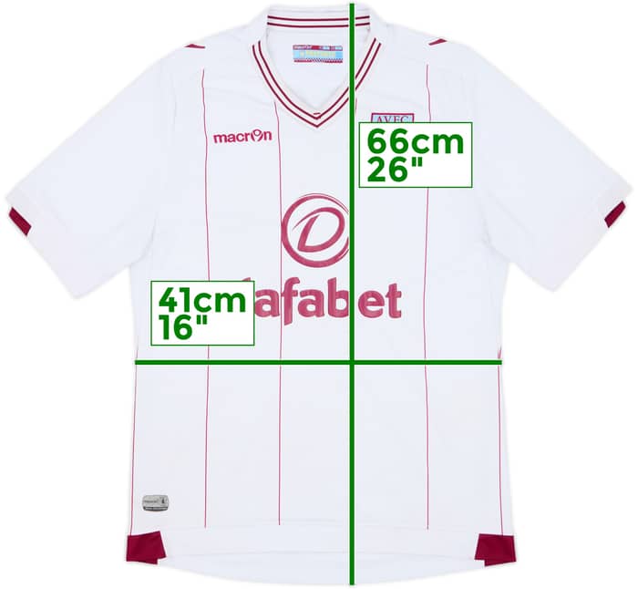 2014-15 Aston Villa Away Shirt - 7/10 - (Women's L)