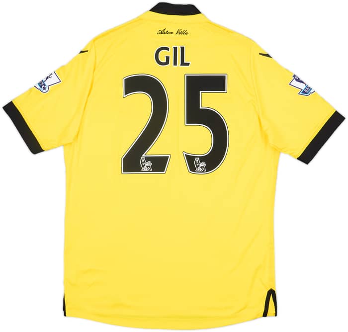 2015-16 Aston Villa Away Shirt Gil #25 - 8/10 - (L)