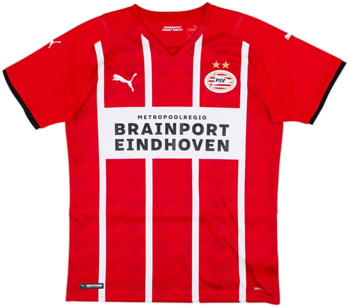 2021-22 PSV Home Shirt - 9/10 - (M)