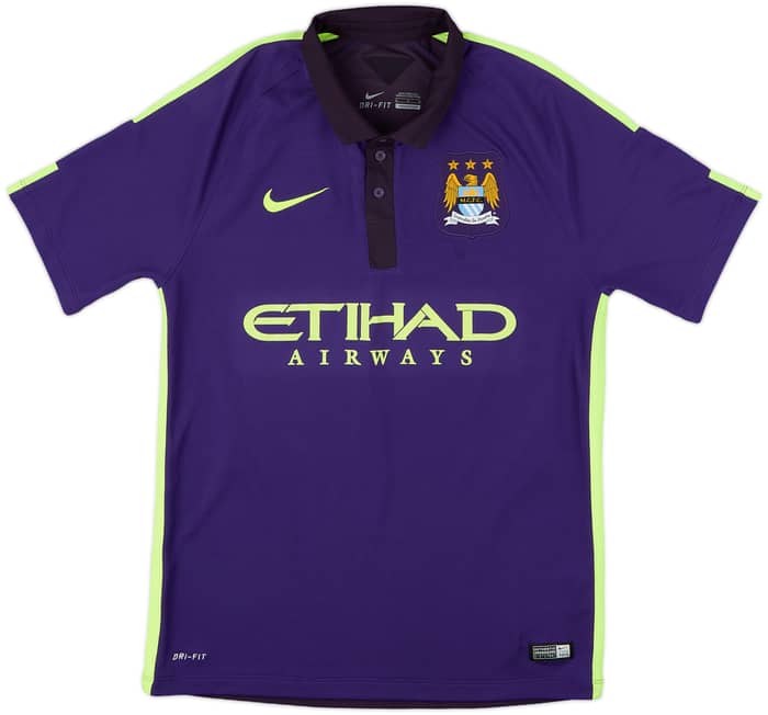 2014-15 Manchester City Third Shirt Silva #21 - 9/10 - (M)