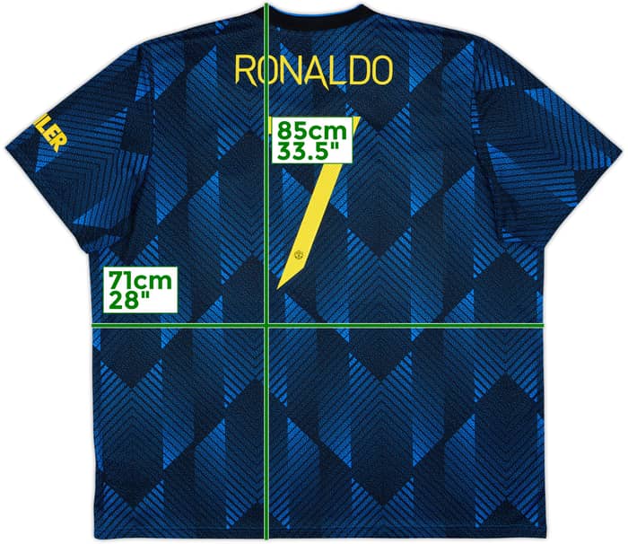 2021-22 Manchester United Third Shirt Ronaldo #7 - 10/10 - (3XL)