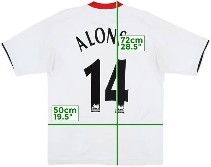 Camiseta de visitante del Liverpool 2005-06 Alonso #14 - 6/10 - (M)