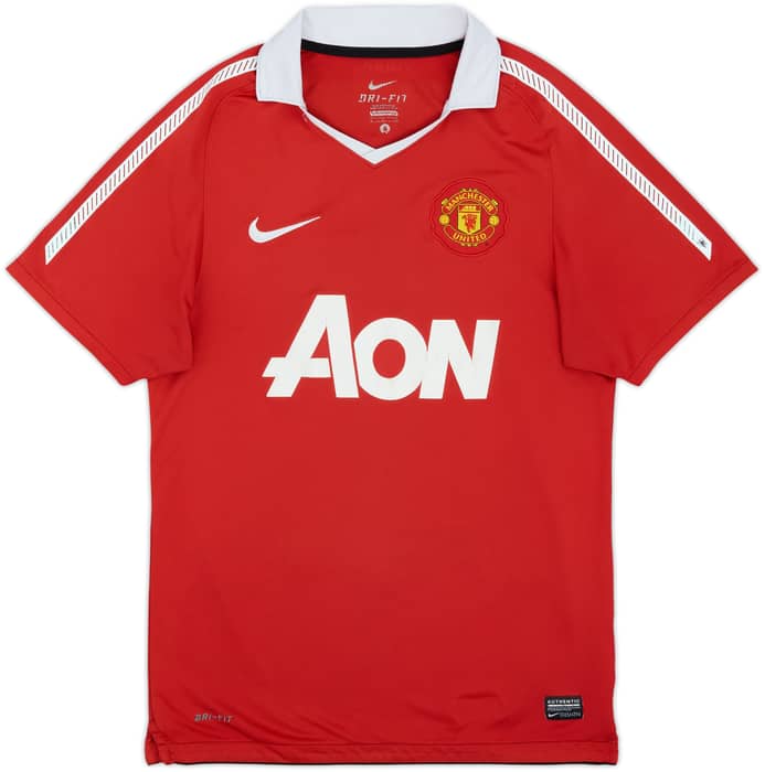 2010-11 Manchester United Home Shirt Rooney #10 - 5/10 - (S)