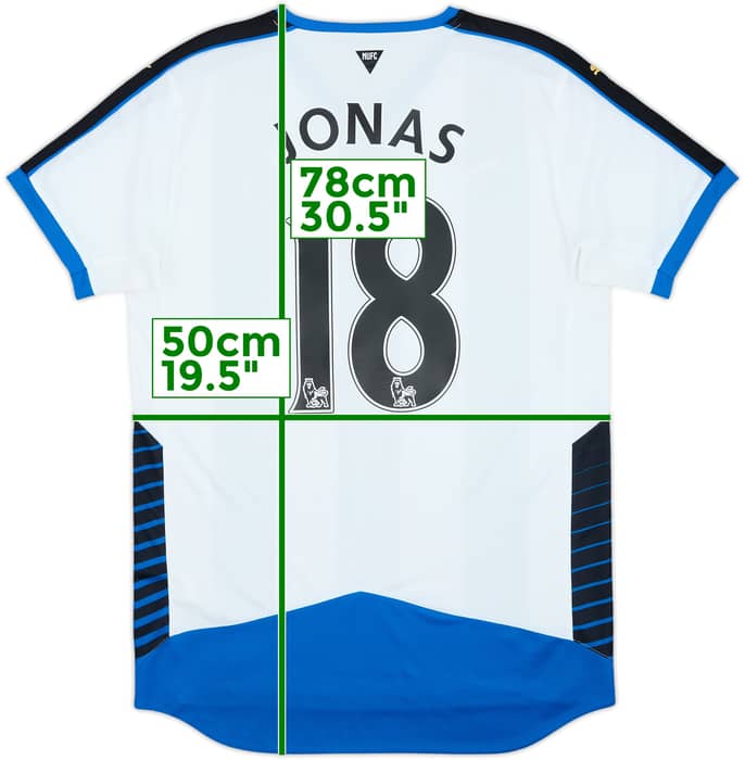 2015-16 Newcastle Home Shirt Jonas #18 - 9/10 - (M)