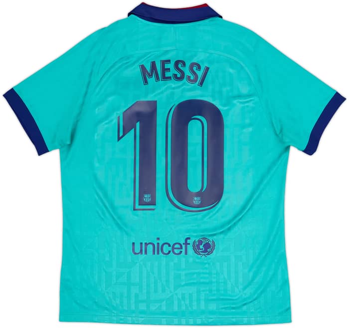 2019-20 Barcelona Third CL Shirt Messi #10 - 7/10 - (L)