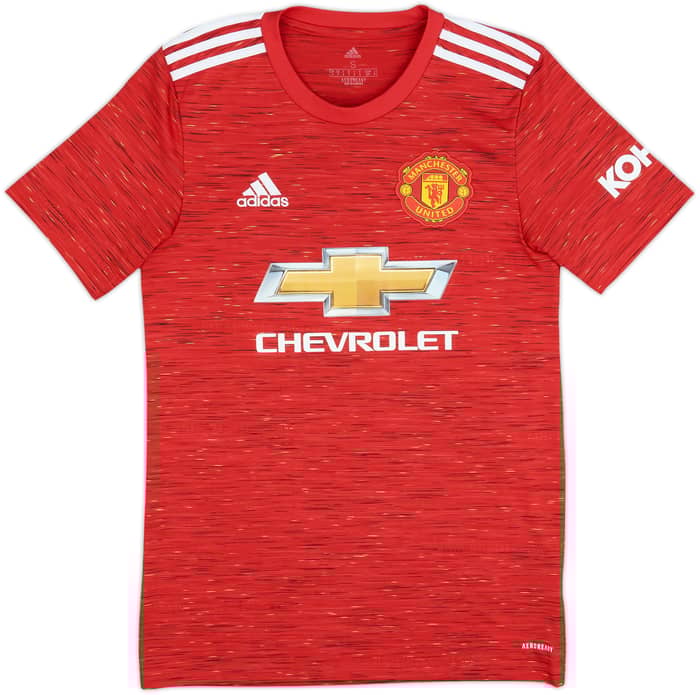 2020-21 Manchester United Home Shirt - 10/10 - (S)