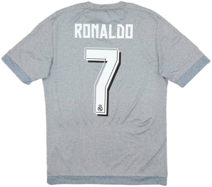 Camiseta de visitante del Real Madrid 2015-16 Ronaldo #7 - 7/10 - (S)