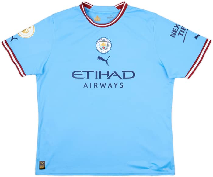 2022-23 Manchester City Home Shirt Grealish #10 - 7/10 - (XL)