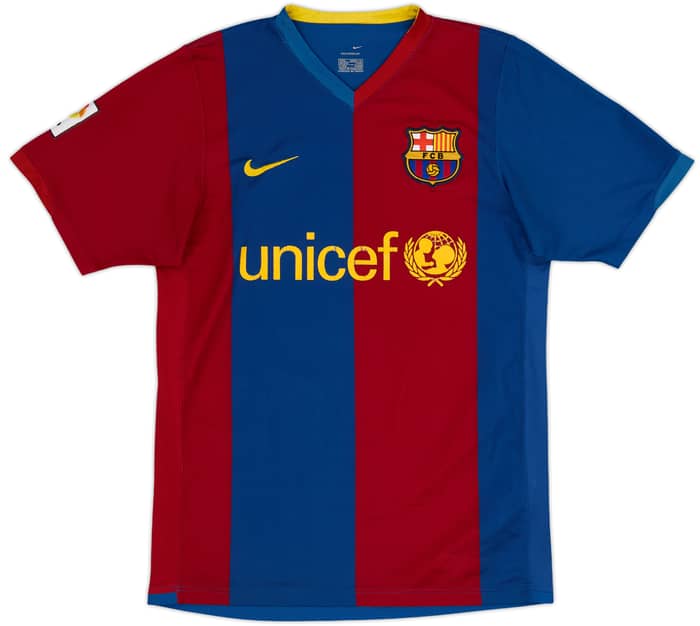 2006-07 Barcelona Home Shirt Messi #19 - 5/10 - (S)