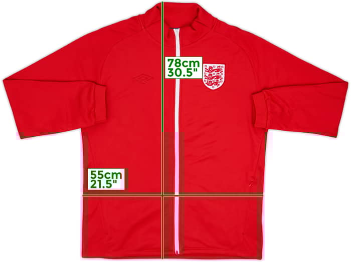 2012-13 England Umbro Track Jacket - 8/10 - (M)