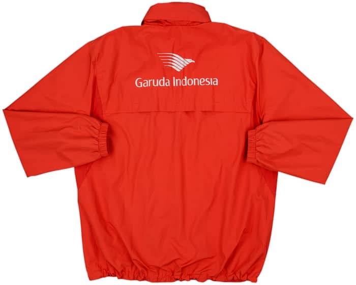2015-16 Liverpool New Balance Hooded Rain Jacket - 8/10 - (L)