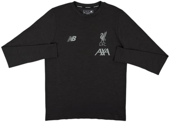 2019-20 Liverpool New Balance Training L/S Shirt - 6/10 - (M)