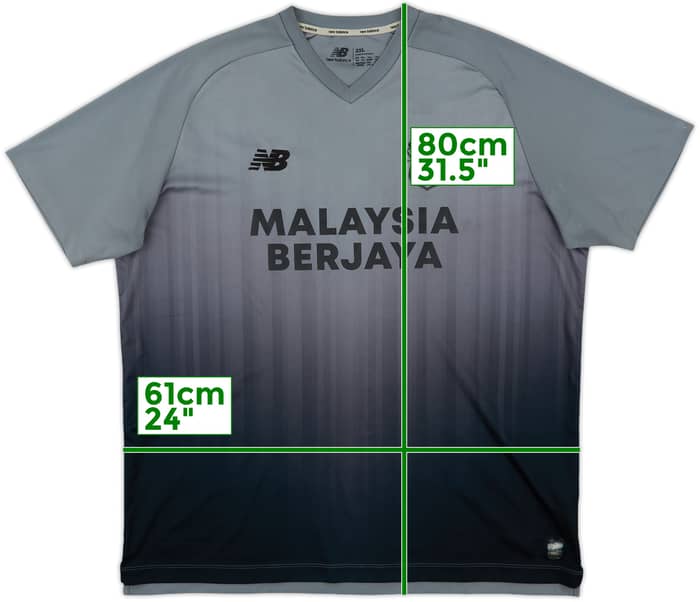 2022-23 Cardiff City Away Shirt - 7/10 - (XXL)