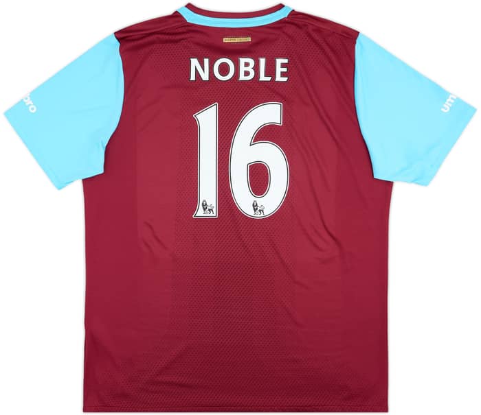 Camiseta de local del West Ham 2015-16 'Boleyn' Noble #16 - 10/10 - (XXL)