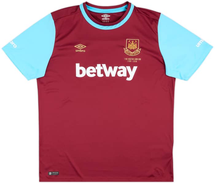 Camiseta de local del West Ham 2015-16 'Boleyn' Noble #16 - 10/10 - (XXL)