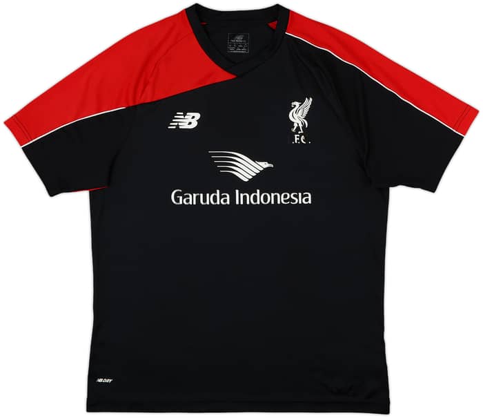 2015-16 Liverpool New Balance Training Shirt - 4/10 - (L)