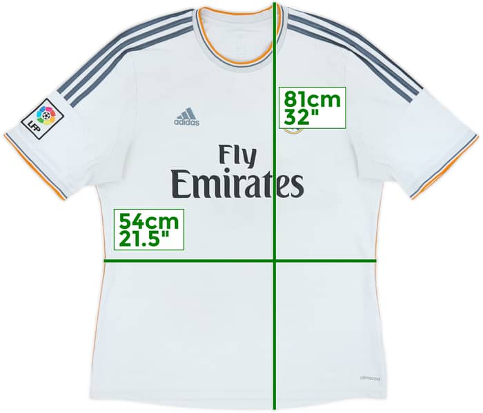 2013-14 Real Madrid Home Shirt - 5/10 - (XL)