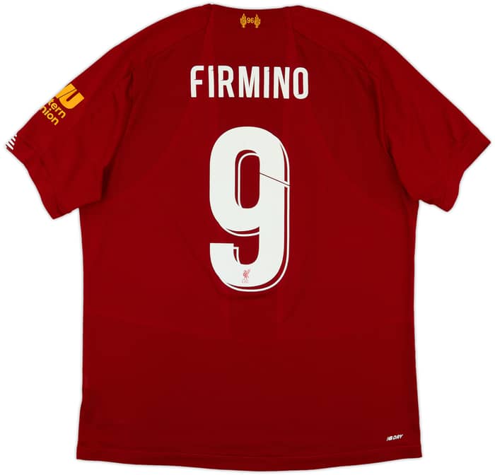 2019-20 Liverpool Home Shirt Firmino #9 - 6/10 - (L)