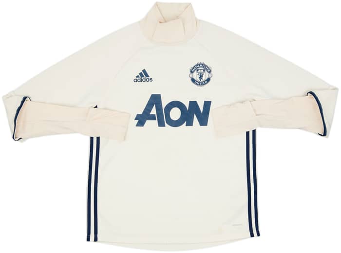 2016-17 Manchester United adidas Sweat Top - 7/10 - (M)