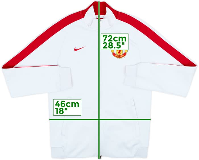 2014-15 Manchester United Nike Track Jacket - 7/10 - (S)