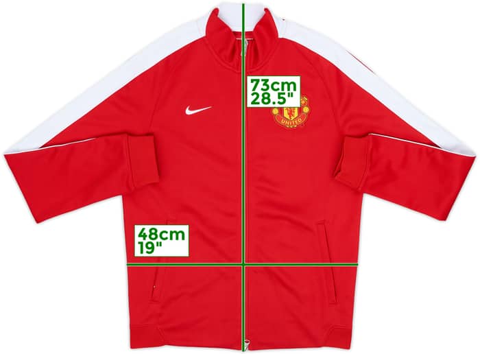 2014-15 Manchester United Nike Track Jacket - 9/10 - (S)