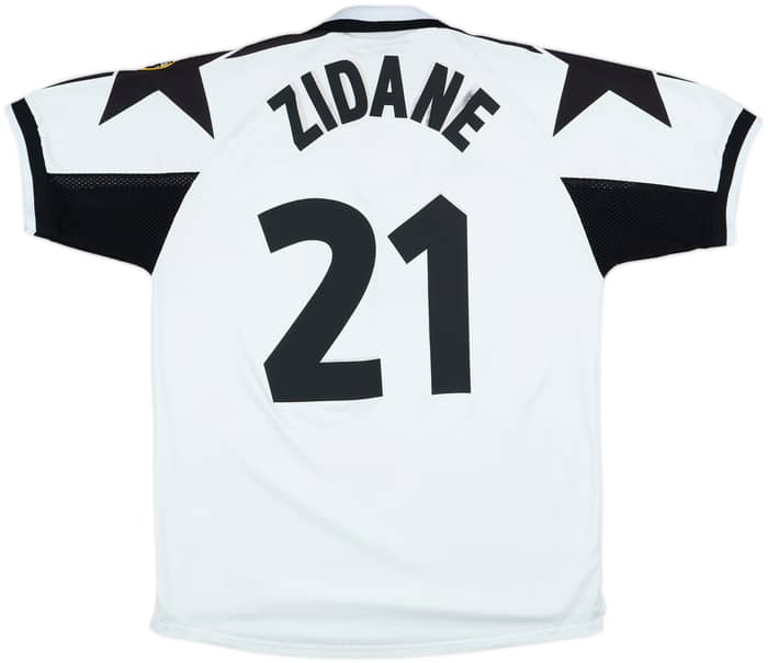 1998-99 Juventus Away Shirt Zidane #21 - 5/10 - (L)