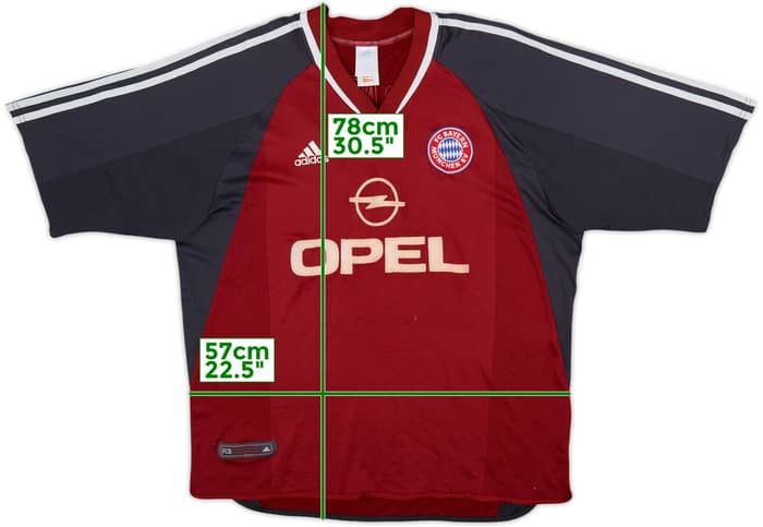 2001-02 Bayern Munich 'Fanclub' Home Shirt - 6/10 - (L)