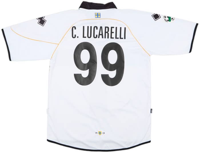 2008-09 Parma Home Shirt C. Lucarelli #99 - 4/10 - (XXL)