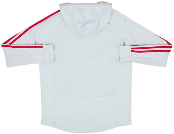 2018-19 Manchester United adidas Hooded Sweat Top - 8/10 - (L.Boys)