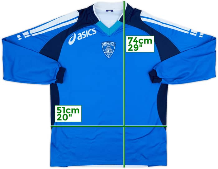 2006-07 Empoli Asics Sweat Top - 8/10 - (M)