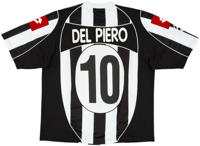 2002-03 Juventus Home Shirt Del Piero #10 - 8/10 - (L)