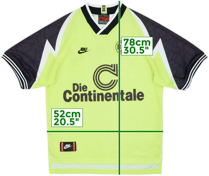 1995-96 Borussia Dortmund Camiseta Local - 8/10 - (M)