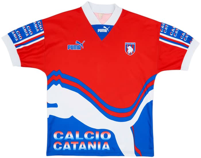 1997-98 Catania Puma Training Shirt - 8/10 - (M)