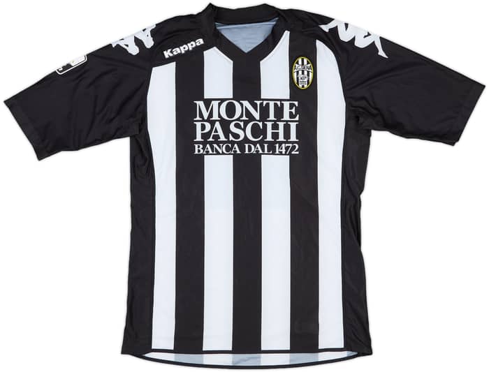2010-11 AC Siena Match Issue Signed Home Shirt Bolzoni #36