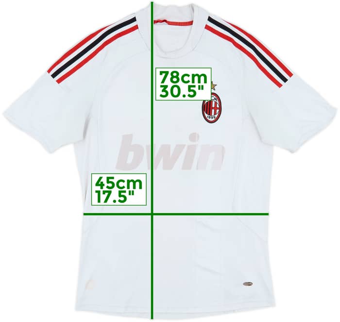 2008-09 AC Milan Away Shirt - 4/10 - (S)
