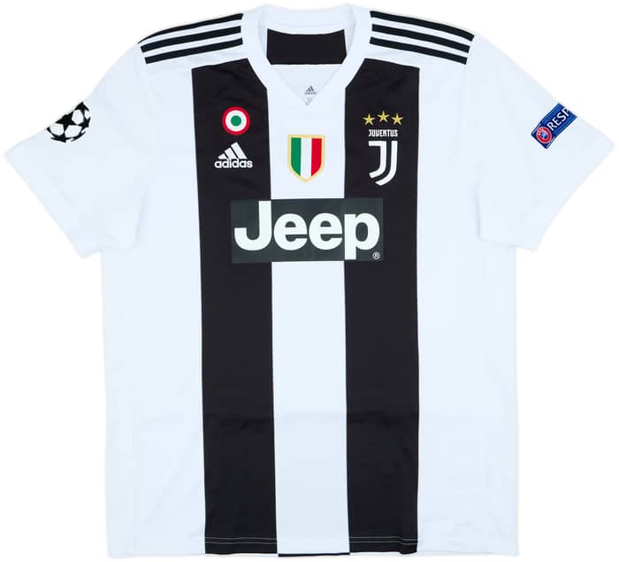 2018-19 Juventus Home Shirt Ronaldo #7 - 7/10 - (XL)